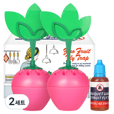 부케가르니 제로 초파리 트랩 세트, 20ml, 2세트