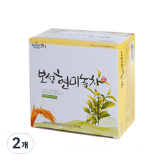 녹차수도보성 보성 현미녹차 티백, 1.5g, 50개입, 2개