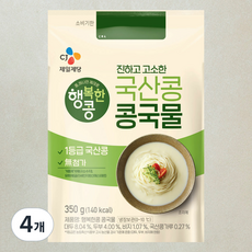 행복한콩 콩국물, 350g, 4개