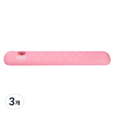 로이체 잔망루피 팜레스트 키보드 손목 받침대 ICNS-RKP-C-LP, 3개, 혼합색상