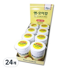 엠오이칼 무당 레몬맛 캔디, 40g, 24개