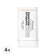 프랑스와즈 뽀송 선스틱 SPF50+ PA++++, 19g, 4개