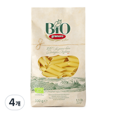 그라노로 유기농 펜네, 500g, 4개