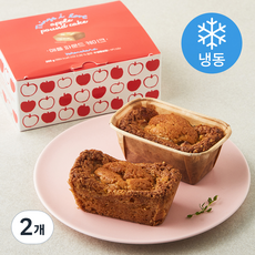 블루스트리트 코코로카라 애플 파운드 케이크 (냉동), 200g, 2개