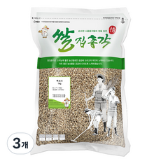 쌀집총각 흑보리, 1kg, 3개