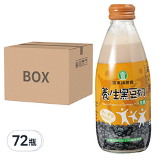 羅東鎮農會 養生黑豆奶 245毫升 x 24瓶, 245ml, 72瓶