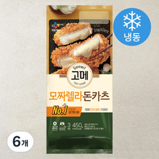 고메 모짜렐라 돈카츠 (냉동), 450g, 6개