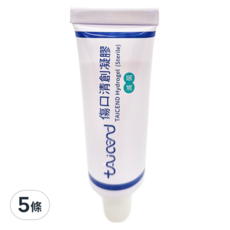 tAicend 泰陞 傷口清創凝膠滅菌 25ml, 5條