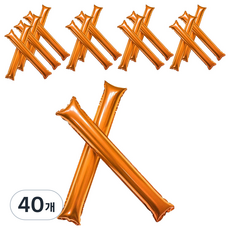 Akako愉快應援棒氣球, 40個, 橘色