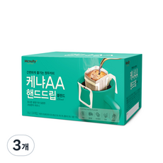 맥널티 케냐 AA 핸드드립 블렌드 드립백커피, 8g, 24개입, 3개