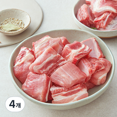 한돈 갈비 찜용 (냉장), 1kg, 4개