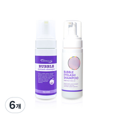 래쉬홀릭 버블 아이래쉬 샴푸 160ml, 6개