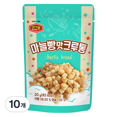 머거본 마늘빵맛 크루통, 20g, 10개