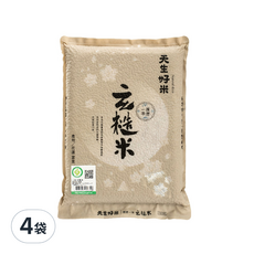 天生好米 履歷一等玄糙米 2.2kg, 花蓮富里產, ISO 22000食品安全認證, 自然耕種農法, 4包