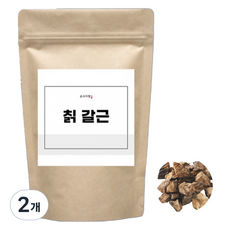 순수다함 국내산 칡 갈근 칡차, 500g, 2개