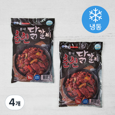 봄내푸드 춘천닭갈비 (냉동), 1kg, 4개