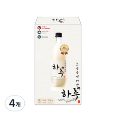 찬샘 하루 막걸리 키트, 530g, 4개