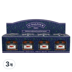 ST.DALFOUR 聖桃園 蘋果與肉桂迷你果醬 4入, 112g, 3個