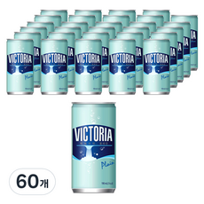 웅진빅토리아 탄산수 플레인, 190ml, 60개