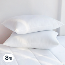 몽쉐어 베이직 베개솜 지퍼형, 화이트, 8개