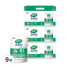 셀렉스 프로틴 파우치 음료 오리지널 12p, 1.5L, 9개