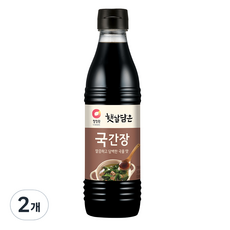 대상 청정원 국간장, 500ml, 2개