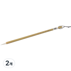 書法練習用東洋畫毛筆 11 白雲, 2個, 中號(26 x 0.9cm)