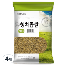 건강한밥상 국산 청차좁쌀, 500g, 4개
