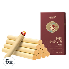 純陽老薑艾灸條 2 x 20cm 12個裝, 6盒