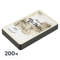 紙文化Hello Art書法卡厚壓花明信片 200g 10 黑色, 200個, 104 x 153 毫米