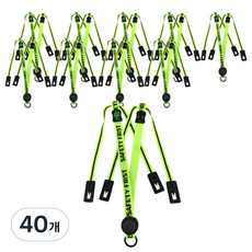Daewon Safety 安全帽螢光色時尚下巴帶, 40個