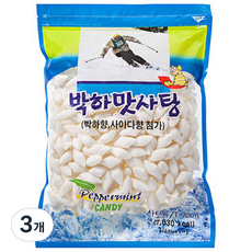 한양제과 박하맛사탕 벌크포장, 1.9kg, 3개