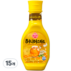 오뚜기 허니머스타드 소스, 265g, 15개