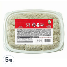 담미정 한과 쑥유과, 170g, 5개