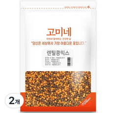 고미네 렌틸 콩믹스, 1kg, 2개