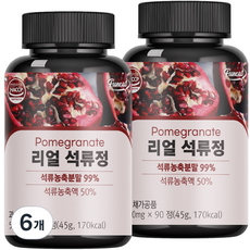 Funeat 石榴補充錠, 90顆, 6罐