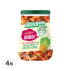 Semie-Kitchen 泡菜醬 醃切片白菜專用, 4包