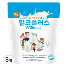 enfant 밀크플러스 캔디 120p, 240g, 5개
