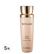 코리아나 위네이지 리치 토너, 140ml, 5개