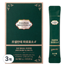 르셀란테그라노토스칸 그레인온 르셀란테 파로효소G 분말 30p, 3개, 90g