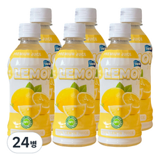 RFC 저온 살균 레몬 주스 100%, 350ml, 24병