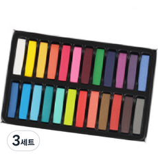 生活百科 著色棒 淡色 短, 24 種顏色, 3組