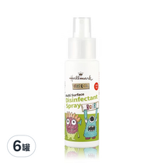 Hallmark 自然之萃抗菌大師防護罩噴霧100ml，6罐裝，多表面適用，溫和配方，長效抗菌，守護全家健康, 100ml, 6罐
