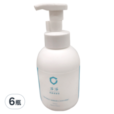 Clean Clean 淨淨 食器清潔皂 按壓瓶, 奶瓶/餐具專用, 椰子油/棕櫚油植物洗淨力, 500ml, 6瓶