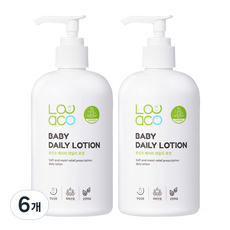 루아코 베이비 데일리 로션, 6개, 350ml