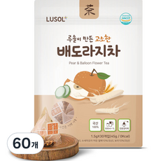 루솔 루솔이 만든 고소한 배도라지차, 1.5g, 1개입, 60개