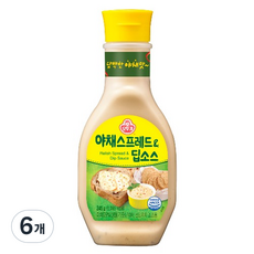 오뚜기 야채 샌드위치 스프레드, 245g, 6개