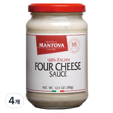 만토바 포치즈 파스타 소스, 4개, 350g