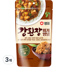 샘표 강된장찌개 양념, 130g, 3개