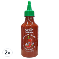 미스터초이스 스리라차 핫 칠리 소스, 250g, 2개